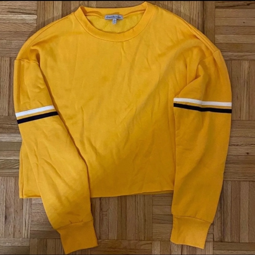 Cropped Yellow Sweater